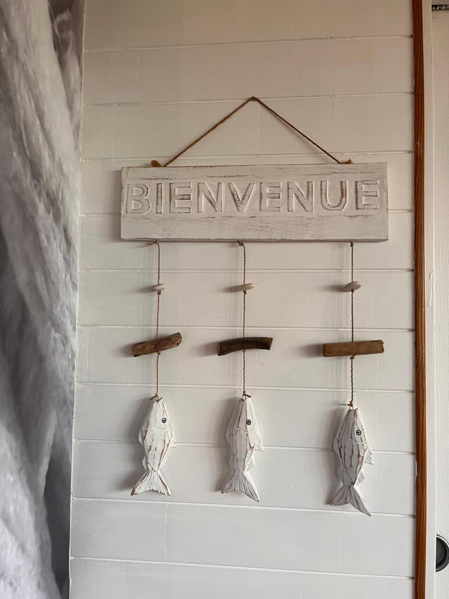 La Maison Bateau Au Bord De Mer Guissény 外观 照片