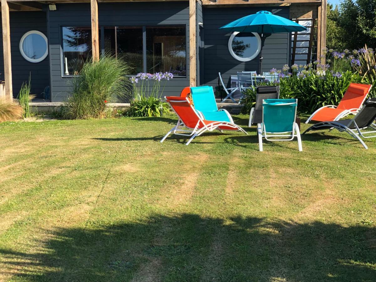 La Maison Bateau Au Bord De Mer Guissény 外观 照片